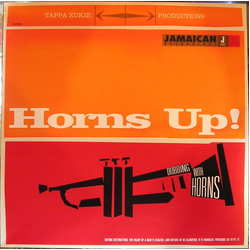 Tapper Zukie Horns Up "Dubbing With Horns" Vinyl LP USED