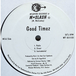 M Slash Good Timez / Feel It! Vinyl 12" USED