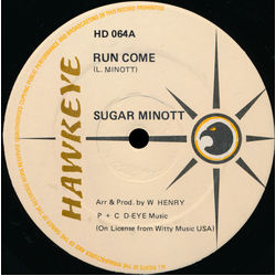 Sugar Minott Run Come Vinyl 12" USED