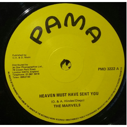 The Marvels Heaven Must Have Sent You Vinyl 7" USED