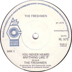 Freshmen (3) You Never Heard Anything Like It Vinyl 7" USED
