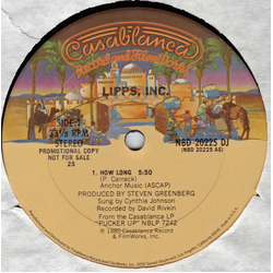 Lipps, Inc. How Long Vinyl 12" USED