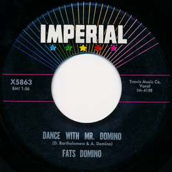 Fats Domino Dance With Mr. Domino / Nothing New (Same Old Thing) Vinyl 7" USED