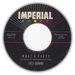 Fats Domino What A Party / Rockin' Bicycle Vinyl 7" USED