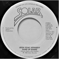 Leon Isaac Kennedy Duke Of Dukes Vinyl 7" USED