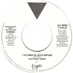 Cutting Crew I've Been In Love Before Vinyl 7" USED