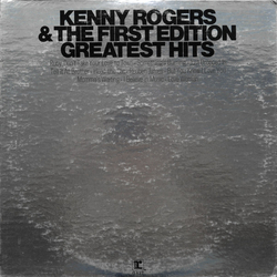 Kenny Rogers & The First Edition Greatest Hits Vinyl LP USED