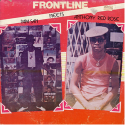 Papa San / Anthony Red Rose Frontline Vinyl LP USED