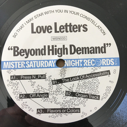 Love Letters (2) Beyond High Demand Vinyl 12" USED