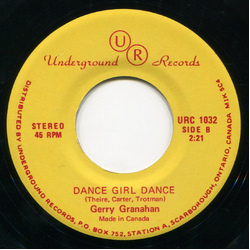The Ran-dells / Gerry Granahan Martian Hop / Dance Girl Dance Vinyl 7" USED
