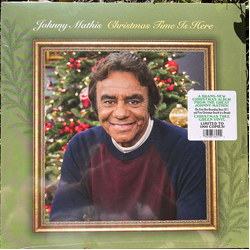Johnny Mathis Christmas Time Is Here Vinyl LP USED