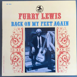 Furry Lewis Back On My Feet Again Vinyl LP USED