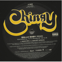 Chingy / Lil' Flip / Boozie Balla Baby (Remix) Vinyl 12" USED