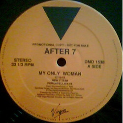 After 7 My Only Woman VINYL 12" USED
