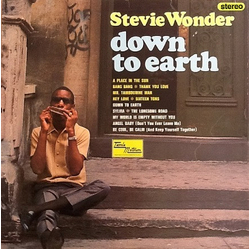 Stevie Wonder Down To Earth Vinyl LP USED