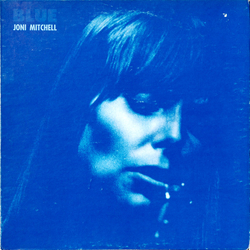 Joni Mitchell Blue Vinyl LP USED