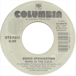 Bruce Springsteen Born In The U.S.A. Vinyl 7" USED