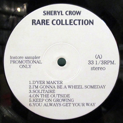 Sheryl Crow Rare Collection Vinyl LP USED