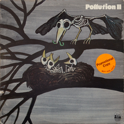 Pollution (3) Pollution II Vinyl LP USED