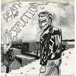 STN (2) Death And Destruction USED VINYL 7INCH 45 RPM