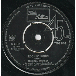 Michael Jackson Rockin' Robin Vinyl 7" USED