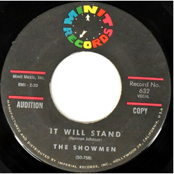 The Showmen It Will Stand / Country Fool Vinyl 7" USED