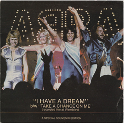 ABBA I Have  A Dream Vinyl 7" USED