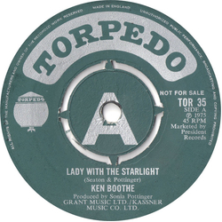 Ken Boothe / Lynn Taitt & The Comets Lady With The Starlight Vinyl 7" USED
