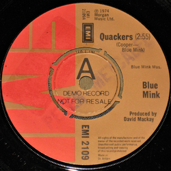 Blue Mink Quackers Vinyl 7" USED