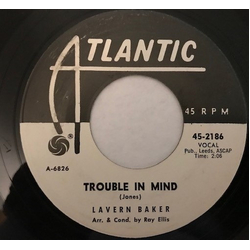 LaVern Baker Trouble In Mind / Half Of Your Love Vinyl 7" USED