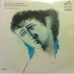 Pyotr Ilyich Tchaikovsky / Boston Symphony Orchestra / Charles Munch "Pathétique" Symphony Vinyl LP USED