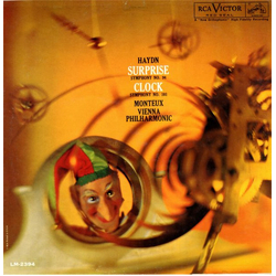 Joseph Haydn / Pierre Monteux / Wiener Philharmoniker Surprise Symphony No. 94 / Clock Symphony No. 101 Vinyl LP USED