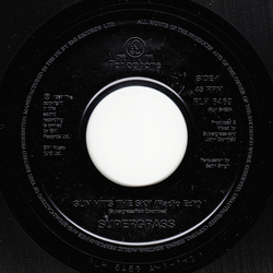Supergrass Sun Hits The Sky Vinyl 7" USED