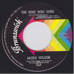 Jackie Wilson Since You Showed Me How To Be Happy Vinyl 7" USED