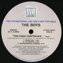 The Boys The Saga Continues ... Vinyl 12" USED