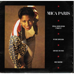 Mica Paris My One Temptation / God Bless The Child / Rock Together Vinyl 7" USED