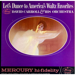 David Carroll & His Orchestra Let's Dance To America's Waltz Favorites Vinyl LP USED