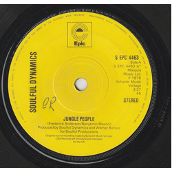 Soulful Dynamics Jungle People / Ya Mu Mu Day Vinyl 7" USED