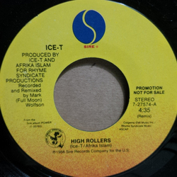 Ice-T High Rollers Vinyl 7" USED