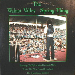 Various The Walnut Valley Spring Thing Vinyl LP USED