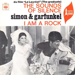 Simon & Garfunkel The Sounds Of Silence / I Am A Rock Vinyl 7" USED