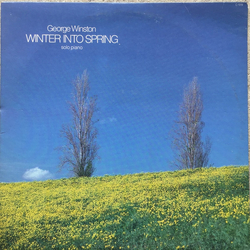 George Winston Winter Into Spring Vinyl LP USED