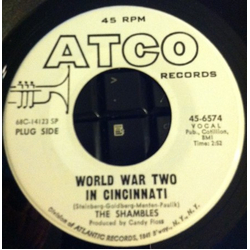 The Shambles (2) World War Two In Cincinnati Vinyl 7" USED
