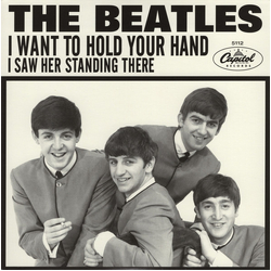 The Beatles I Want To Hold Your Hand / I Saw Her Standing There Vinyl 7" USED