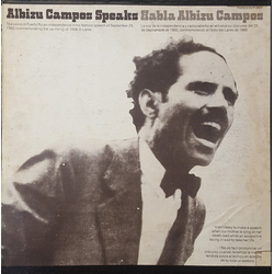Pedro Albizu Campos Albizu Campos Speaks / Habla Albizu Campos Vinyl LP USED