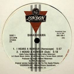 Bananarama I Heard A Rumour Vinyl 12" USED