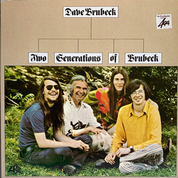 Dave Brubeck Two Generations Of Brubeck Vinyl LP USED