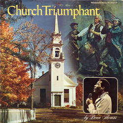 Donn Thomas Church Triumphant Vinyl LP USED