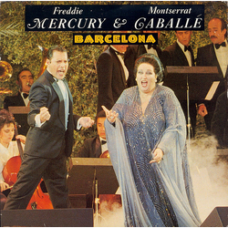 Freddie Mercury / Montserrat Caballé Barcelona Vinyl 7" USED