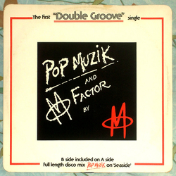 M (2) Pop Muzik / M Factor Vinyl 12" USED
